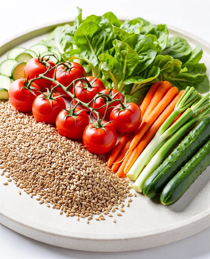 Frische gesunde Zutaten für die Dietabalancechinfo